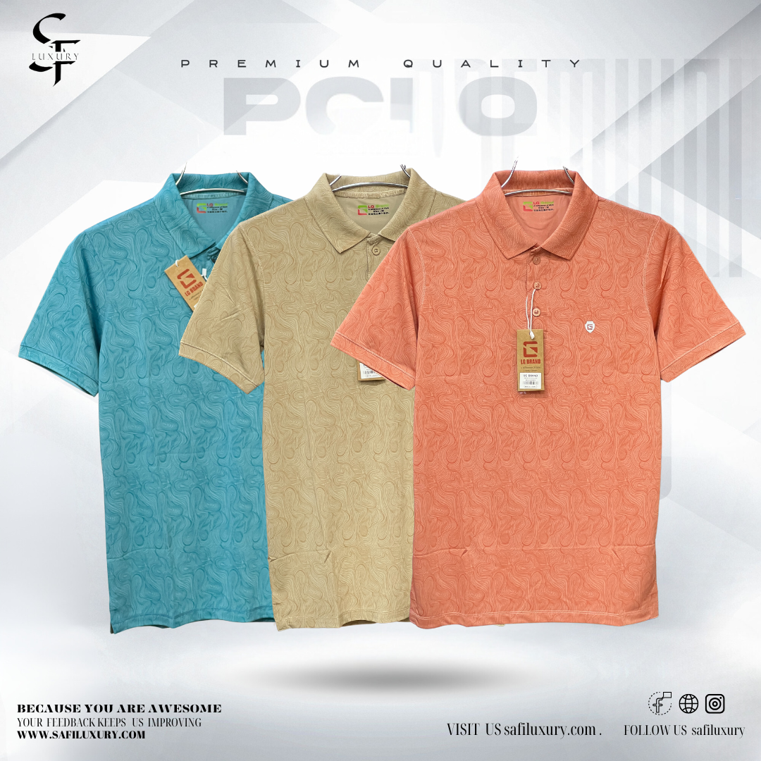 Premium Print Polo T-Shirt