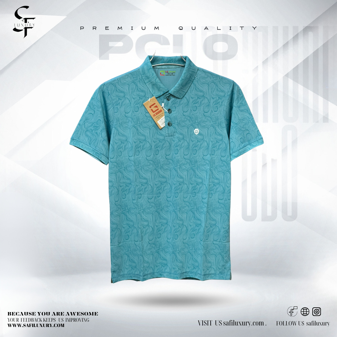 Premium Print Polo T-Shirt - Image 3
