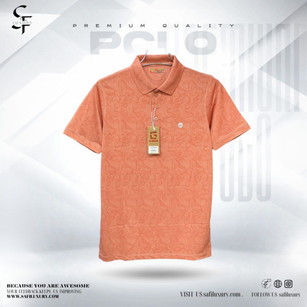 Premium Print Polo T-Shirt - Image 2