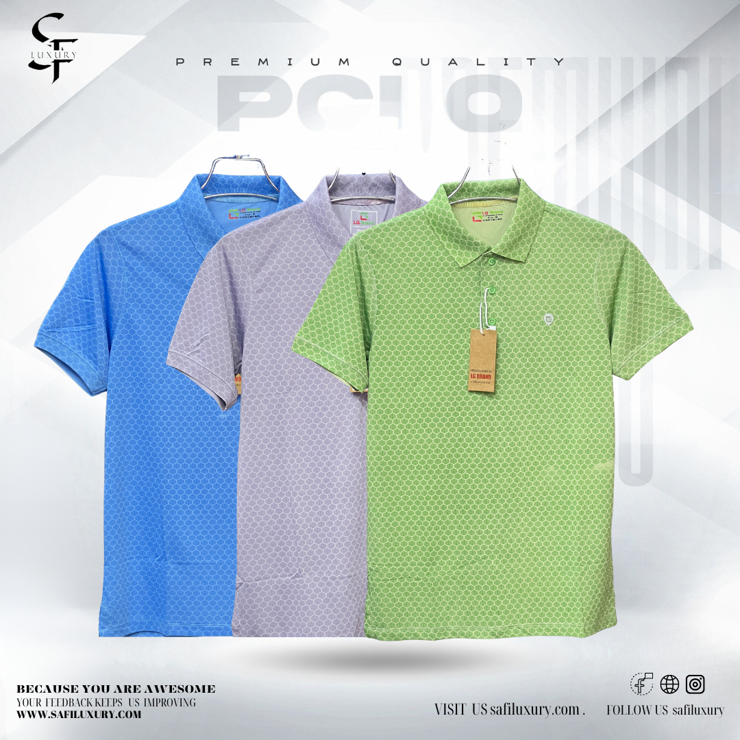 Premium Print Polo T-Shirt Combo Pack