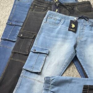 IMG_2133 Denim Cargo Pant Combo
